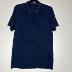 Lululemon Metal Vent Tech Polo Shirt Men's Size Medium